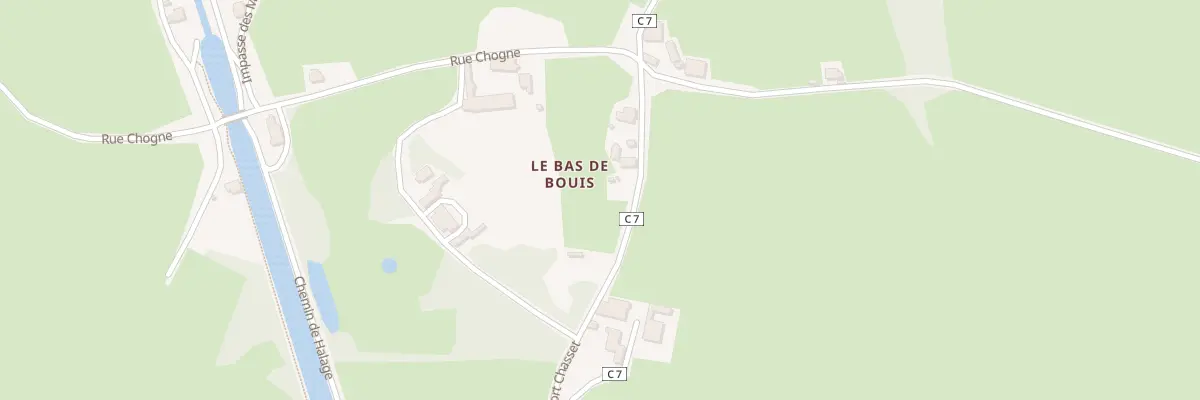 Plan du 805 Rte du Port Chasset à Bourg-le-Comte