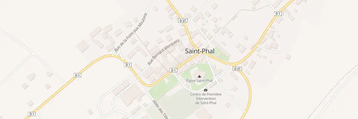 Plan du 12 Rue des Cafés à Saint-Phal