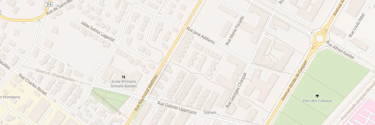 Plan du 24 Rue Jane Addams à Bezannes