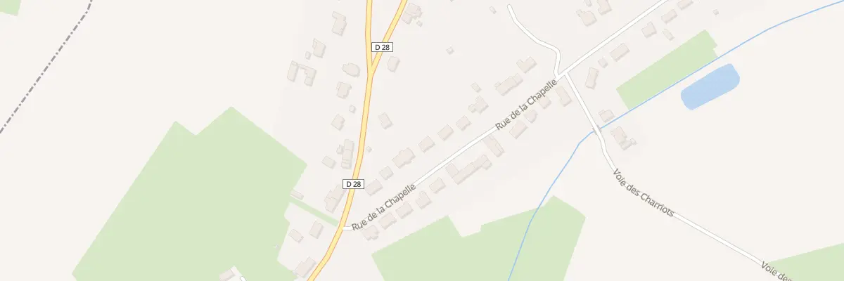 Plan du 68 Rue de la Chapelle à Élesmes