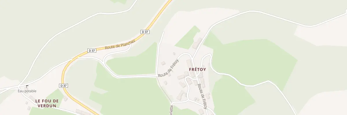 Plan du 112 Le Verger à Lavault-de-Frétoy