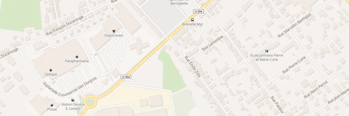Plan du 2 Rue Emile Zola à Digoin