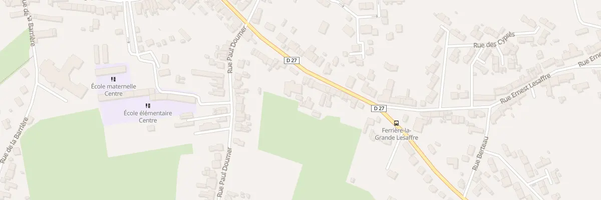 Plan du 60B Rue Victor Hugo à Ferrière-la-Grande