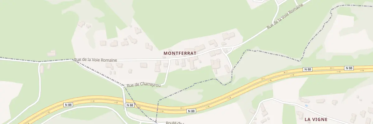 Plan du 5023 Montferrat à Saint-Étienne-Lardeyrol