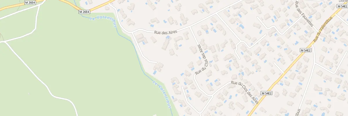 Plan du 53 Rue des Aires à Sussargues