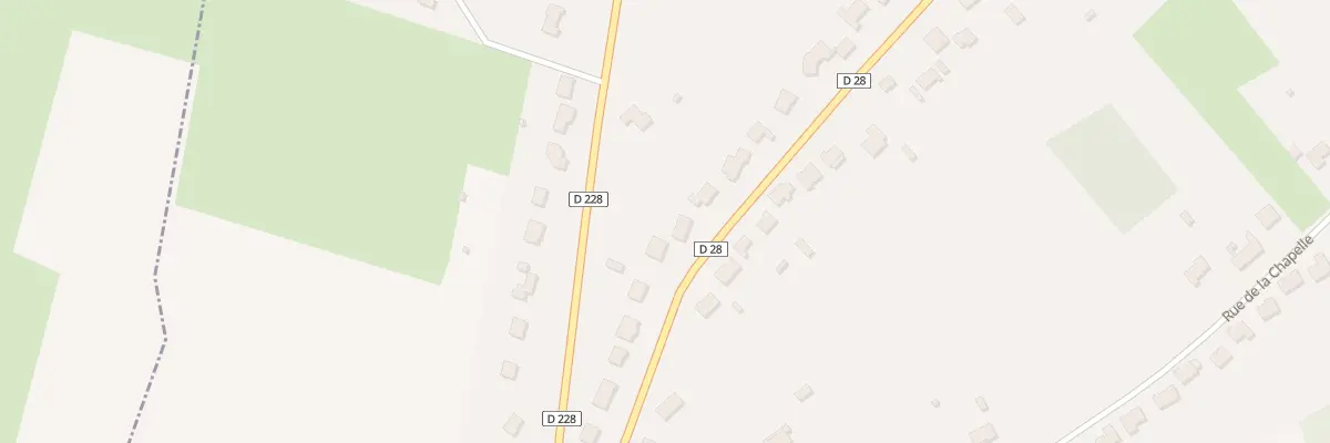 Plan du 74A Rte de Binche à Élesmes