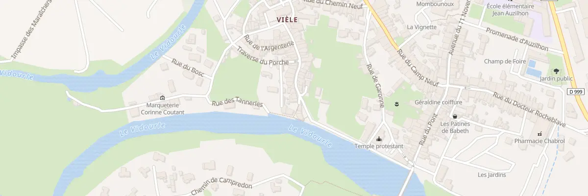 Plan du 38 Rue de Vièle à Quissac