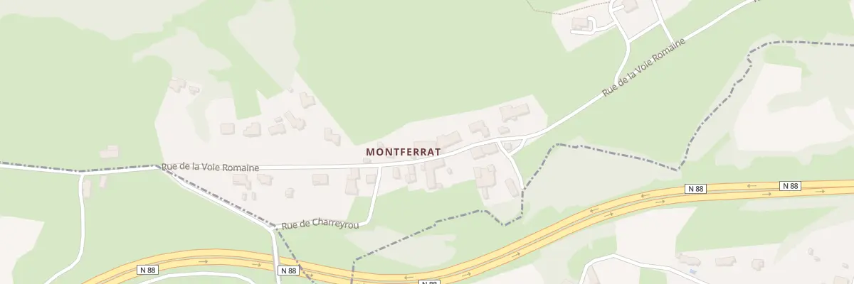 Plan du 21 Rue de la Voie Romaine à Saint-Étienne-Lardeyrol