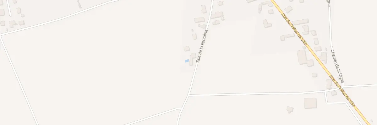 Plan du 20 Rue de la Fontaine à Bouilly
