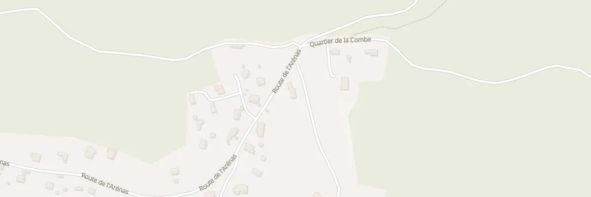 Plan du 910 Rte de l’Arénas à Branoux-les-Taillades