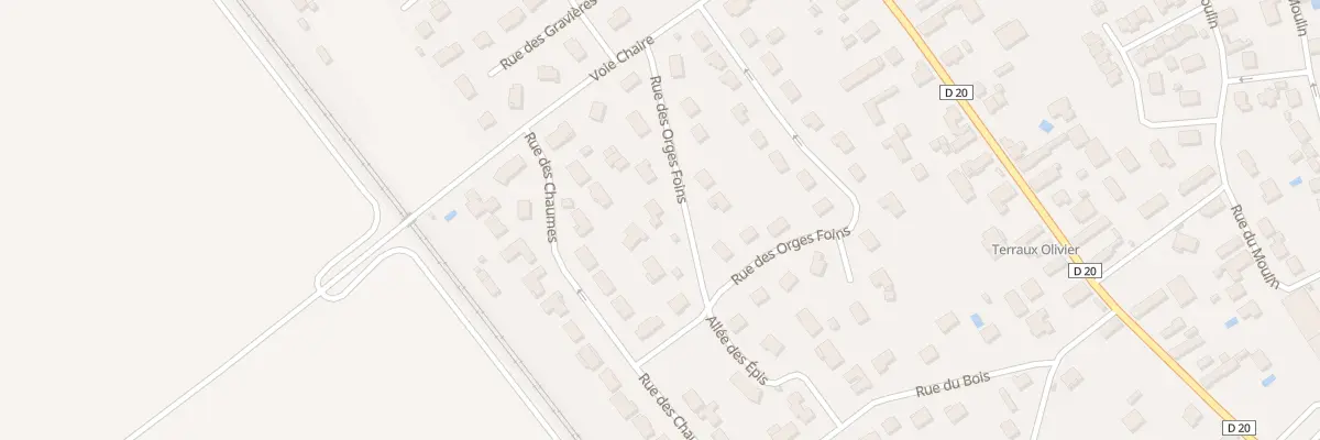 Plan du 10 Rue des Orges Foins à Saint-Lyé