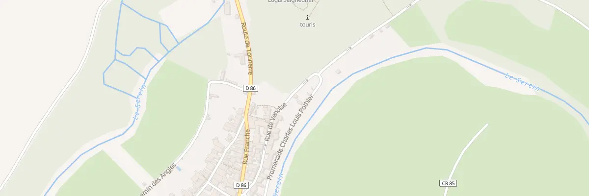 Plan du 23 Rue de Venoise à Noyers