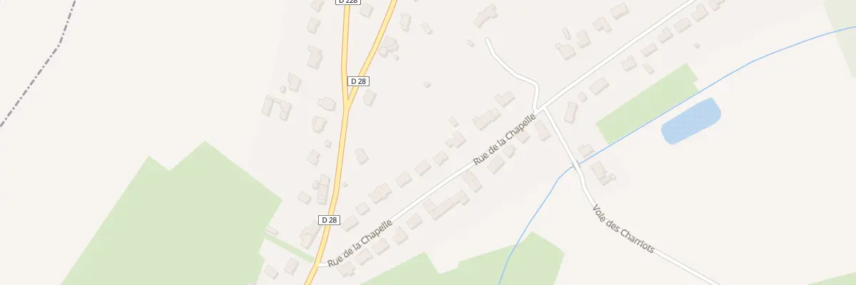 Plan du 64 Rue de la Chapelle à Élesmes