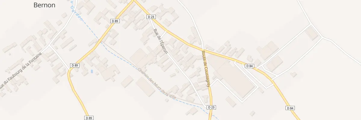 Plan du 3 Rue de l’Epron à Bernon