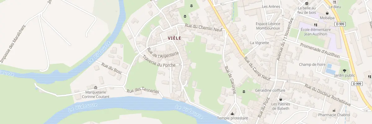 Plan du 21 Rue de Vièle à Quissac