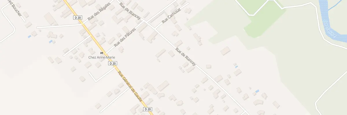 Plan du 29 Rue de Riancey à Saint-Lyé