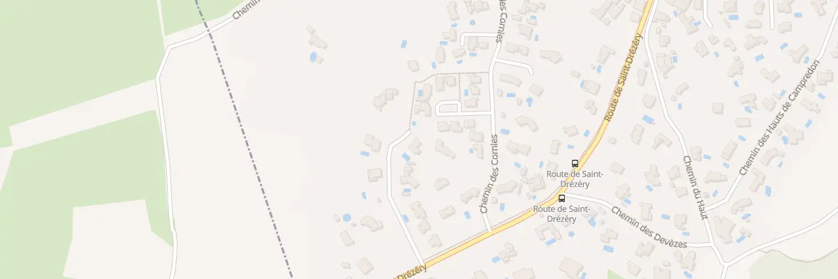 Plan du 454 Rte de Saint - Drézery à Saint-Jean-de-Cornies