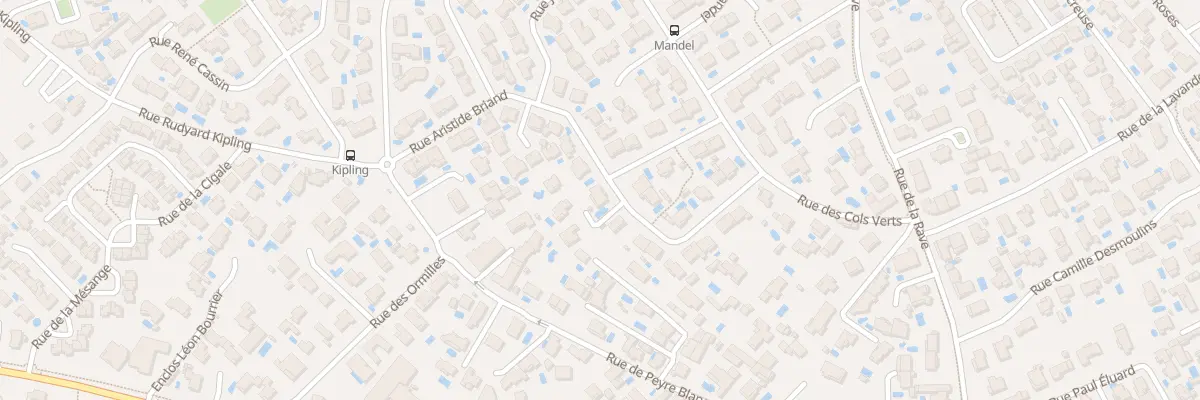 Plan du 167 Rue A Briand à Mauguio