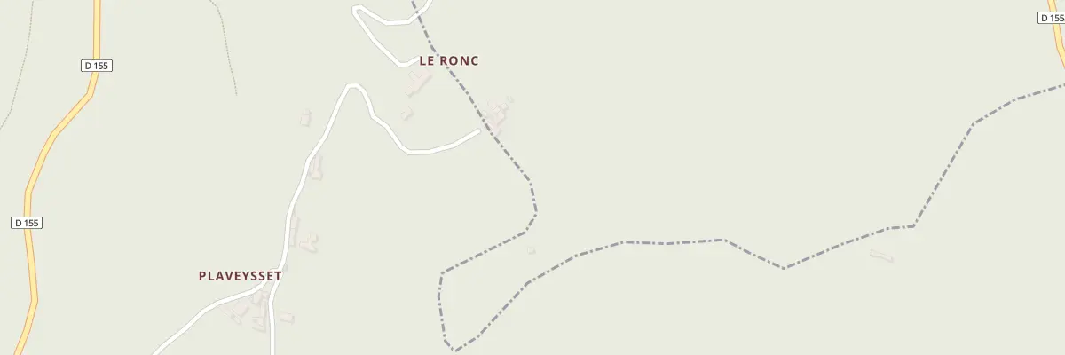 Plan du 5231 Le Ranc à Ponteils-et-Brésis