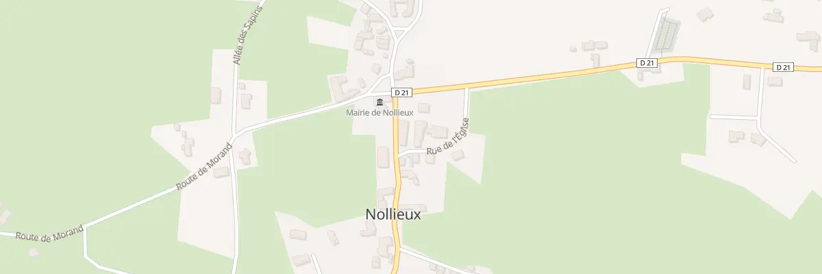 Plan du 5041 Le Bourg à Nollieux