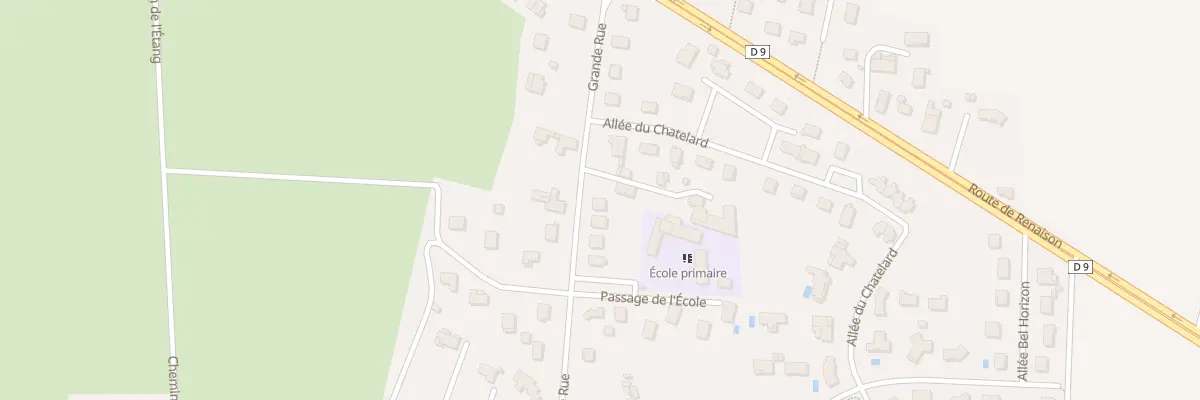 Plan du 408 Grande Rue à Saint-Léger-sur-Roanne
