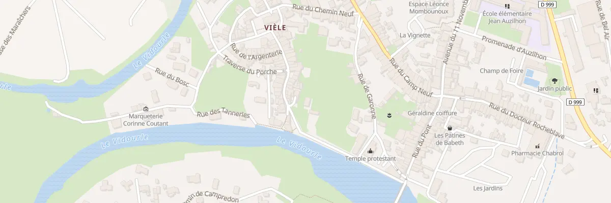 Plan du 33 Rue de Vièle à Quissac