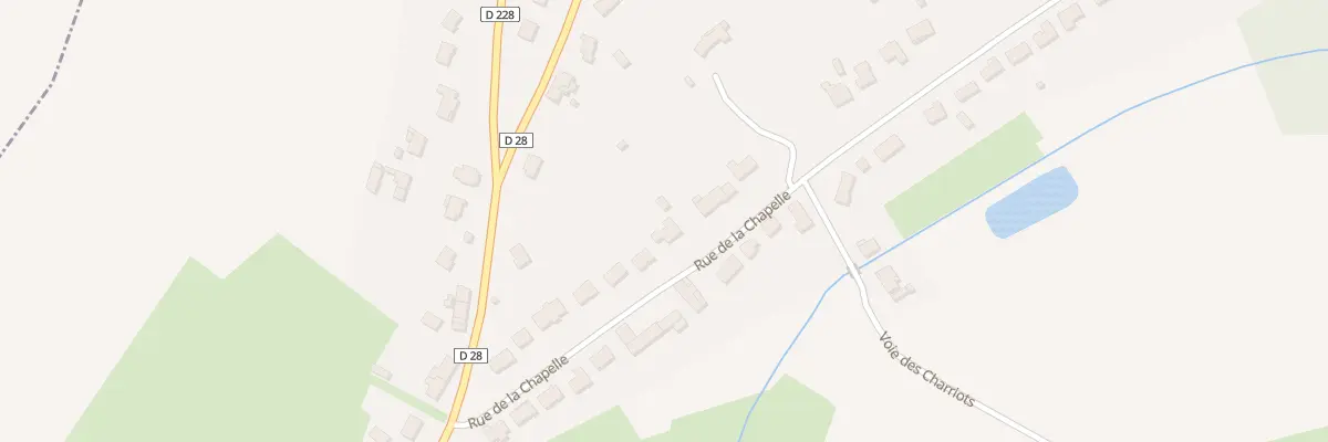 Plan du 62 Rue de la Chapelle à Élesmes