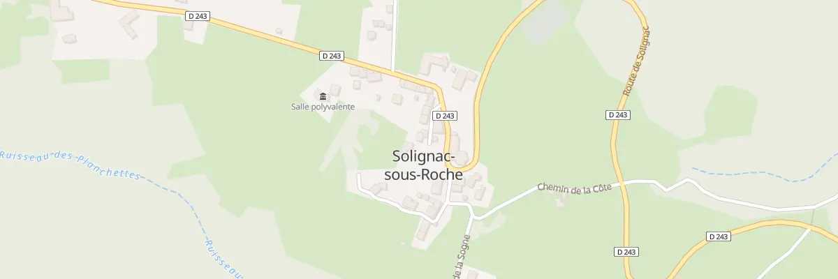 Plan du 50 Imp Laurent à Solignac-sous-Roche