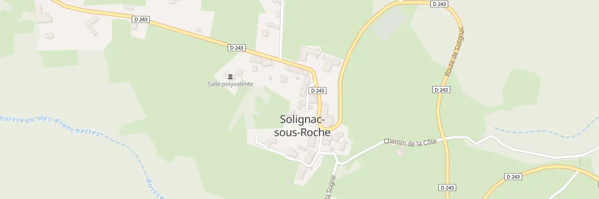 Plan du 44 Imp Laurent à Solignac-sous-Roche