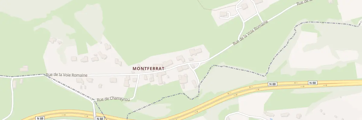 Plan du 25 Rue de la Voie Romaine à Saint-Étienne-Lardeyrol