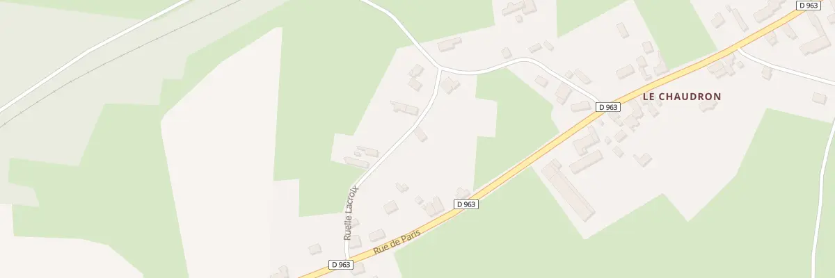 Plan du 5 Rle Lacroix à Origny-en-Thiérache
