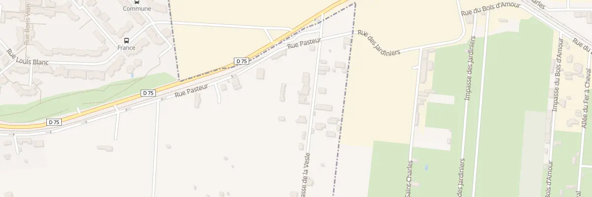 Plan du 6 Imp de la Vesle à Saint-Brice-Courcelles