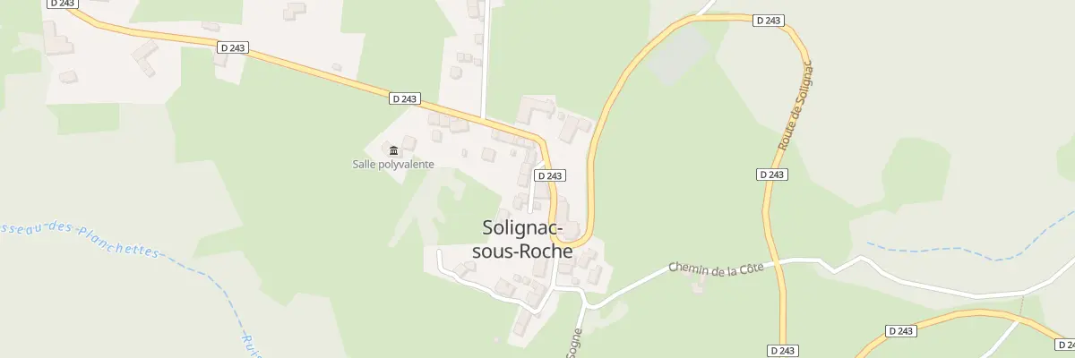 Plan du 15 Imp Laurent à Solignac-sous-Roche