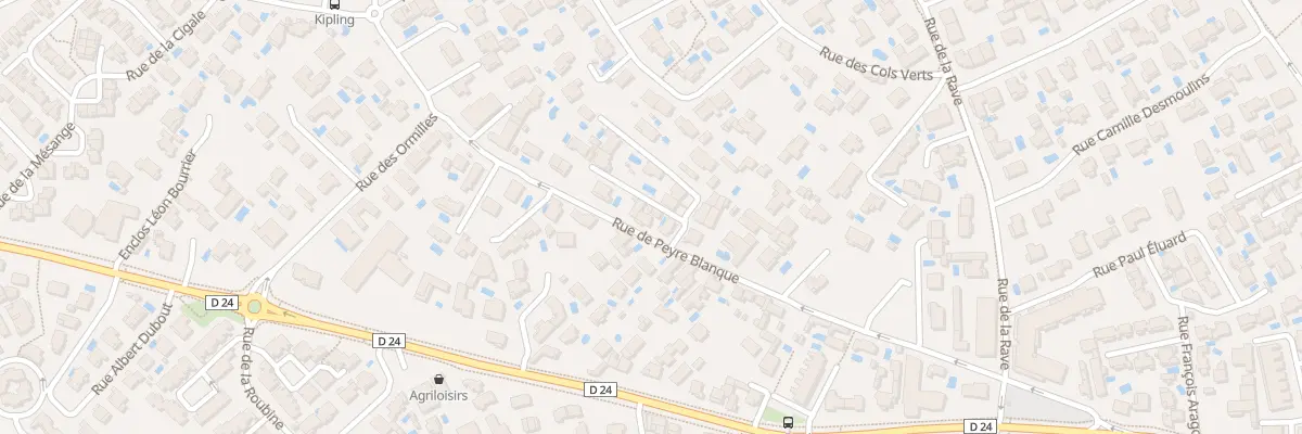 Plan du 440 Rue Peyre Blanque à Mauguio