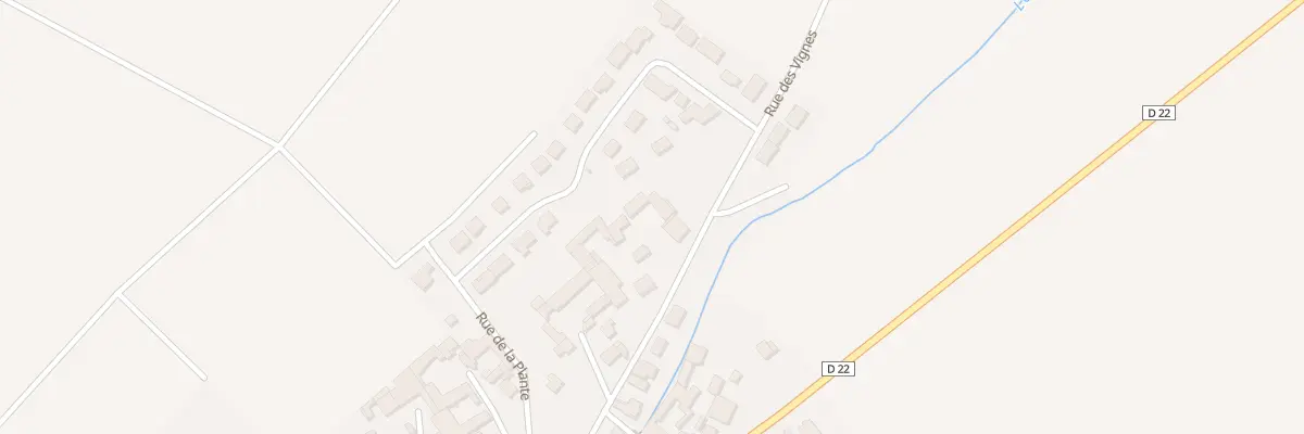 Plan du 7 Rue des Vignes à Villers-aux-Nœuds