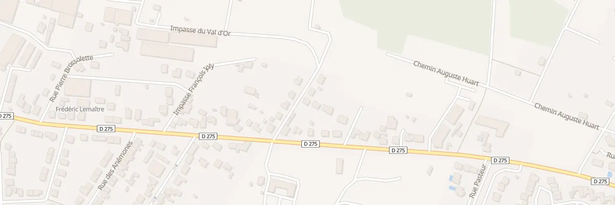 Plan du 9003 Imp du Val d’Or à Tinqueux