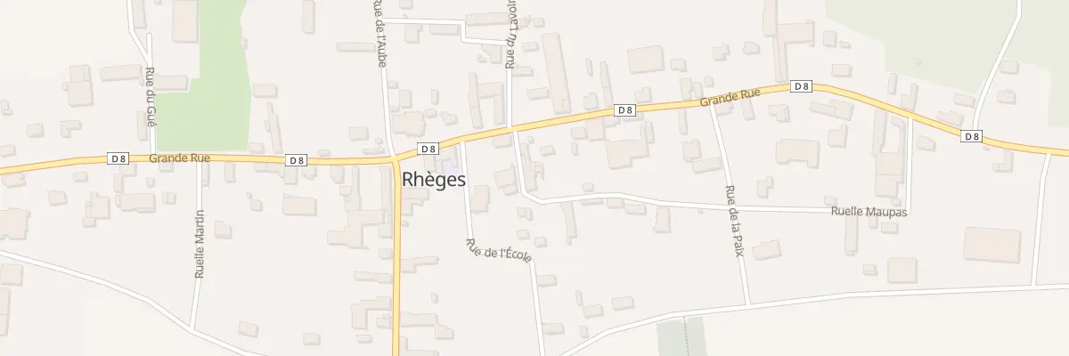 Plan du 3 Rue de Montevigne à Rhèges