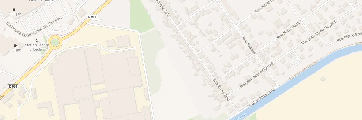 Plan du 28 Rue Emile Zola à Digoin