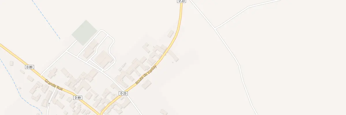 Plan du 2 Rte de Vanlay à Bernon