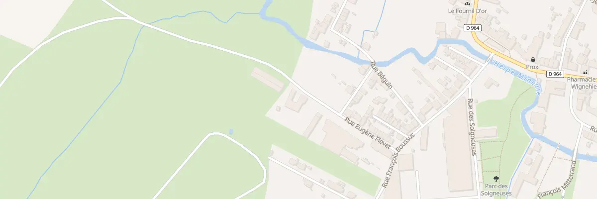 Plan du 16 Rue Eugène Fievet à Wignehies