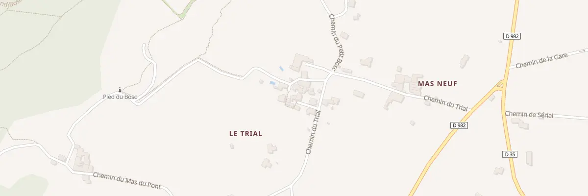 Plan du 125 Rle de l’Ancienne Mairie à Tornac