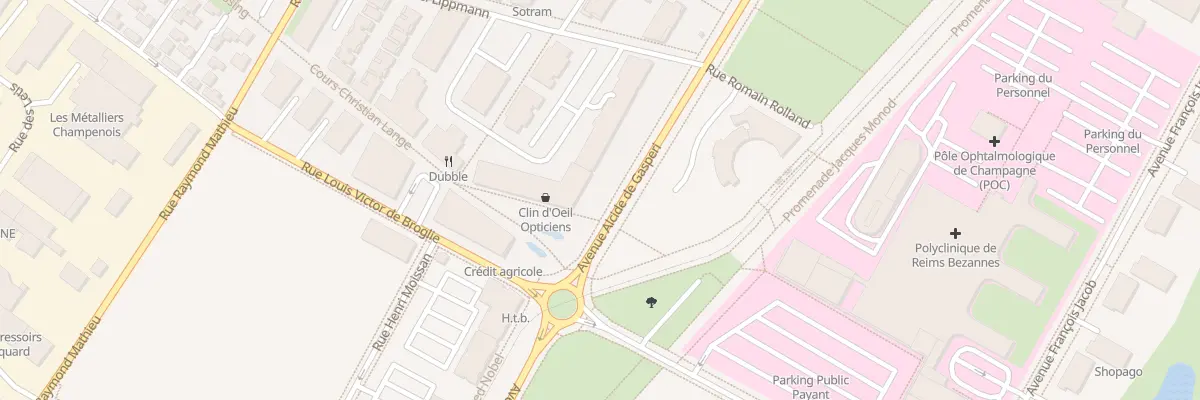 Plan du 52 Rue Gabriel Lippmann à Bezannes