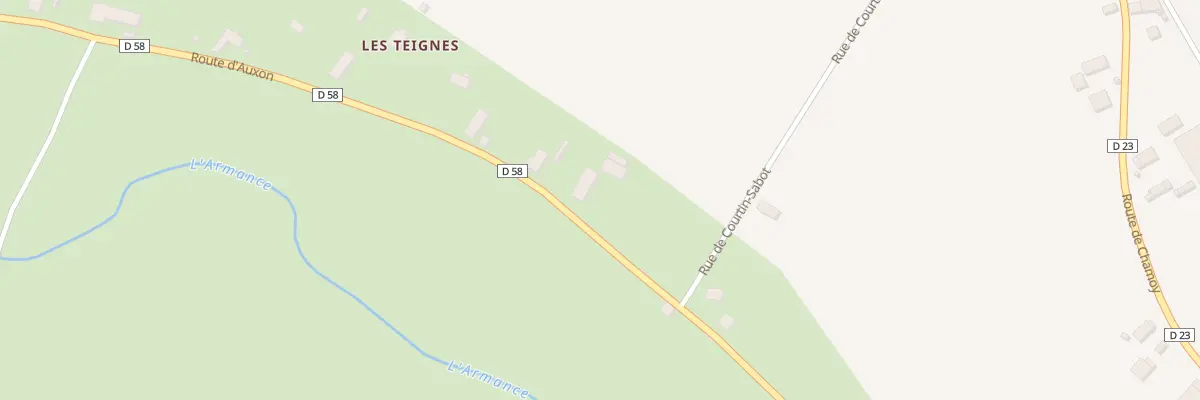 Plan du 20 Rte d’Auxon à Avreuil