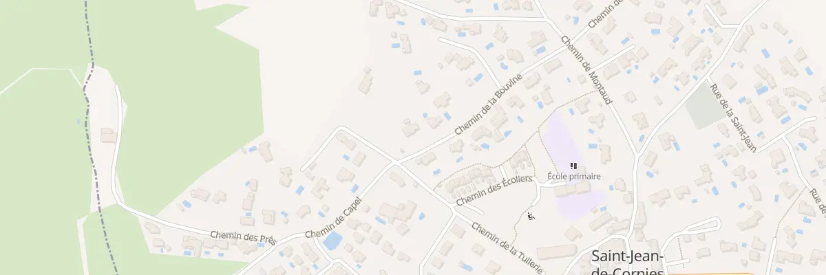 Plan du 264 Che de la Tuilerie à Saint-Jean-de-Cornies