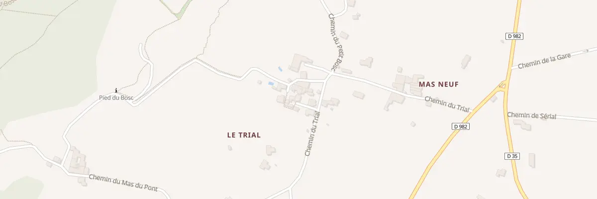 Plan du 129 Rle de l’Ancienne Mairie à Tornac