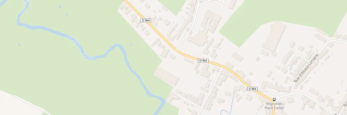 Plan du 32 Rue du Général Leclerc à Wignehies