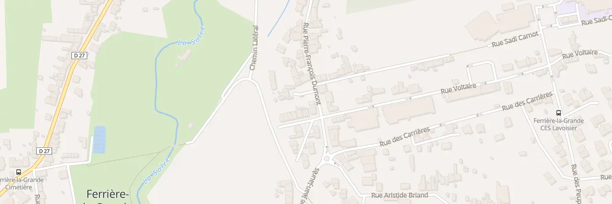 Plan du 13 Imp Voltaire à Ferrière-la-Grande