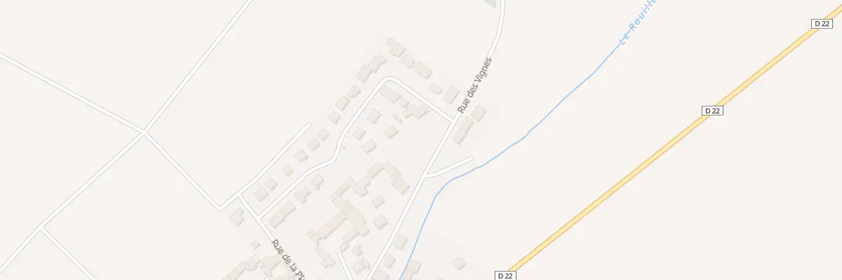 Plan du 15 Rue des Vignes à Villers-aux-Nœuds