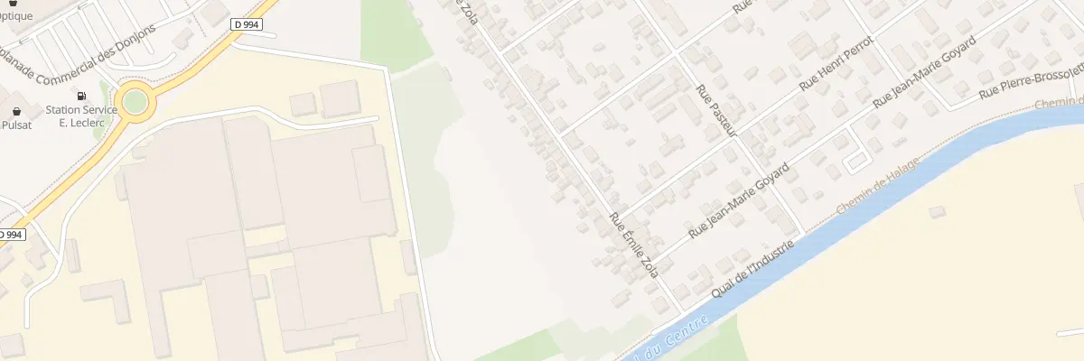 Plan du 36 Rue Emile Zola à Digoin