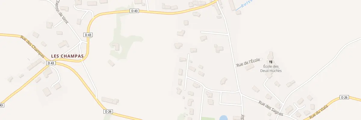 Plan du 9 Imp des Mille Sources à Saint-Étienne-Lardeyrol